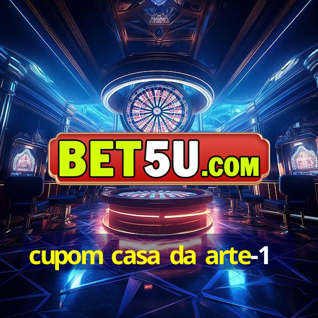 cupom casa da arte